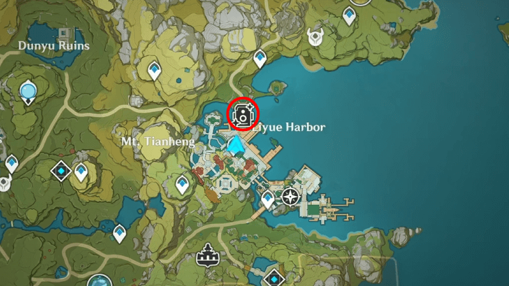 Genshin - Mementos of Teyvat Stage 3 Map Location