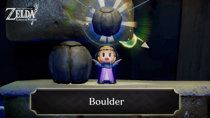 Zelda Echoes of Wisdom - Boulder Echo
