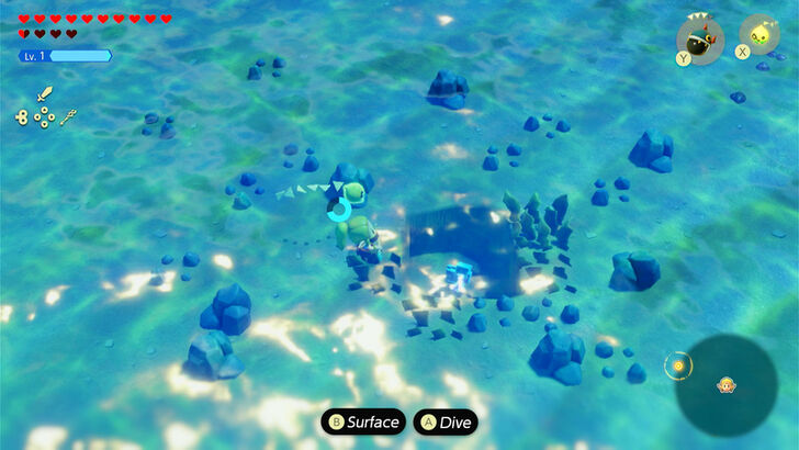 Might Crystal overworld location