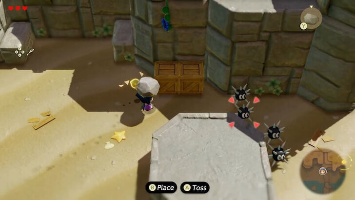 Zelda EoW - Throw Rock Sea Urchin