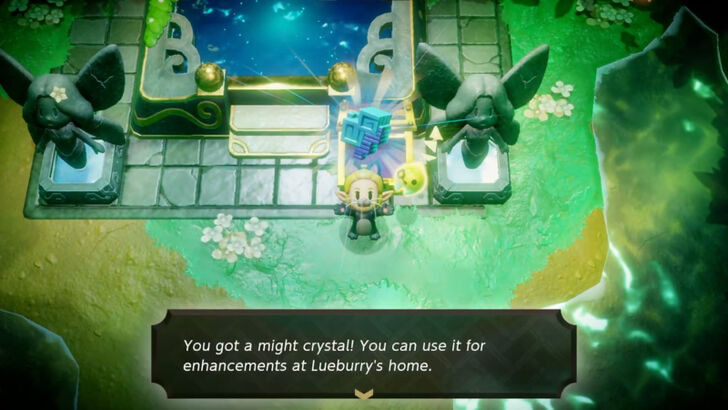 Might Crystal overworld location