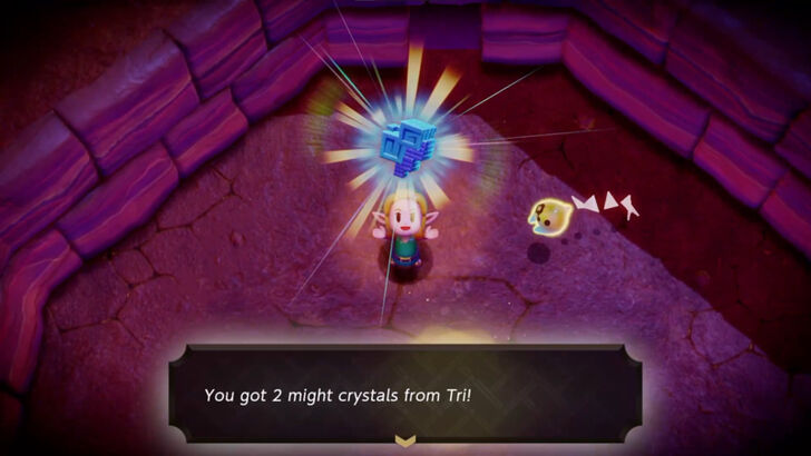 Might Crystal x2 (Stilled Northern Gerudo Desert) overworld location