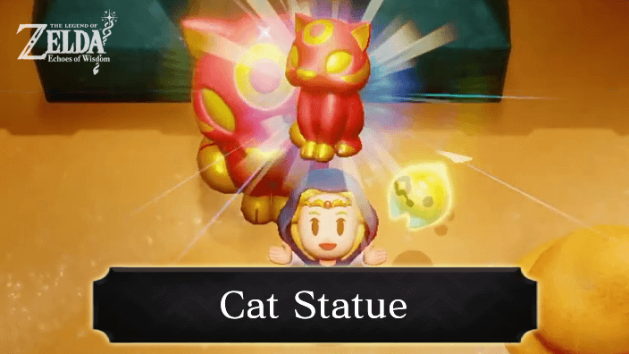 Zelda Echoes of Wisdom Cat Statue Echo Location and How to Get