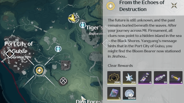 Wuthering Waves - Starting Mission of Act 8