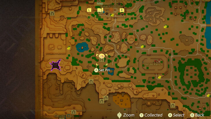 Might Crystal x3 map location