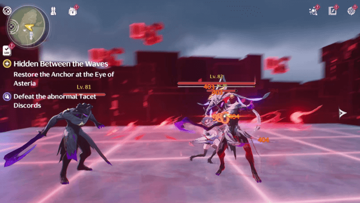 Wuthering Waves - Act 8 - Defeating abnormal TDs at top of anchor