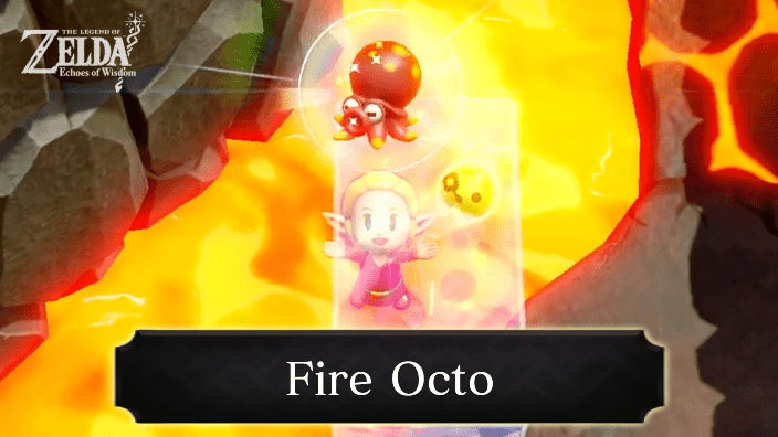 The Legend of Zelda Echoes of Wisdom (EoW) - Fire Octo
