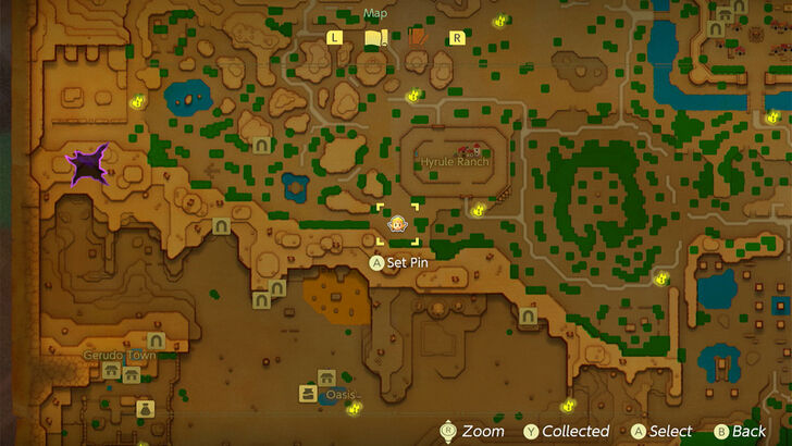 Might Crystal map location