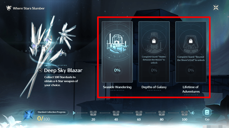 How to Play Where Stars Slumber - Unlock Tasks Though Main Story Quest Progression