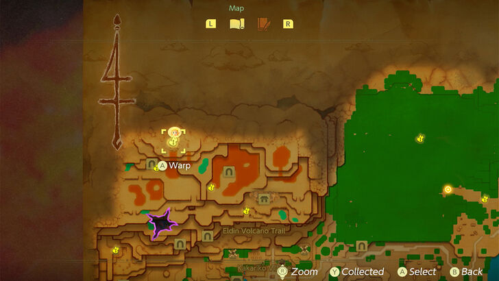 Might Crystal x5 (The Rift on Eldin Volcano) map location