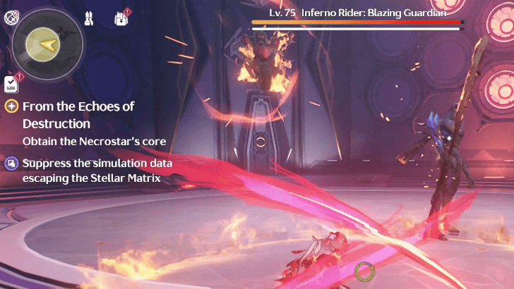 Wuthering Waves - Blue Inferno Rider in Main Quest