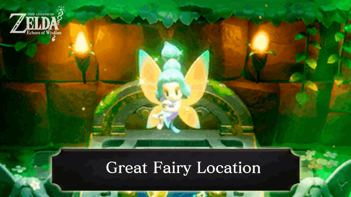 Zelda EoW Great Fairy Location