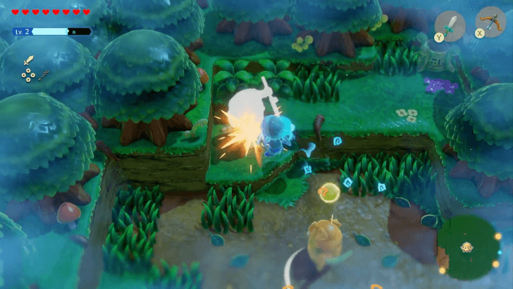 Summon a Combat Echo vs Spear Moblin Lv. 2