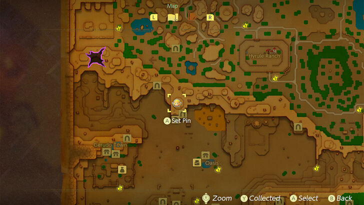 Might Crystal map location