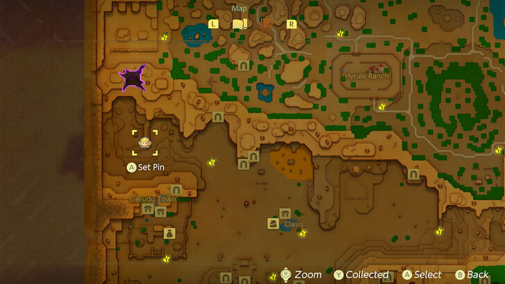 Might Crystal map location