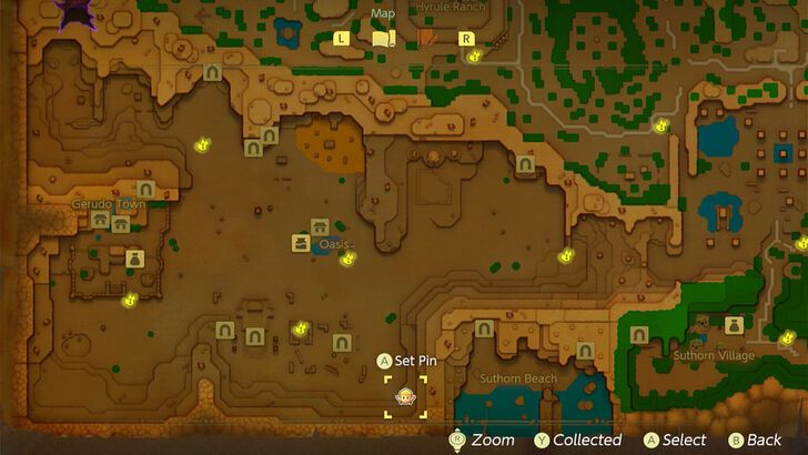 Might Crystal map location