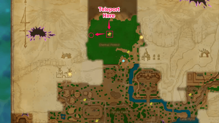 Sword Moblin Lv. 3 Map Location