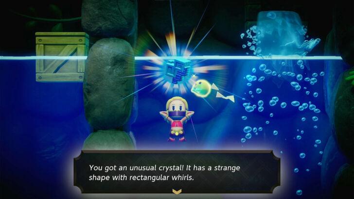 Might Crystal overworld location