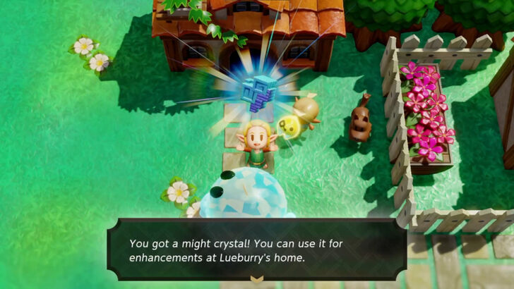 Might Crystal (A Curious Child) overworld location