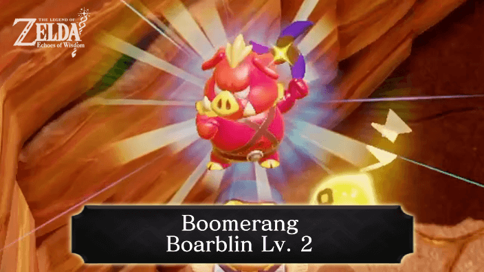Zelda Echoes of Wisdom Boomerang Boarblin Lv. 2 Echo Location and How to Get