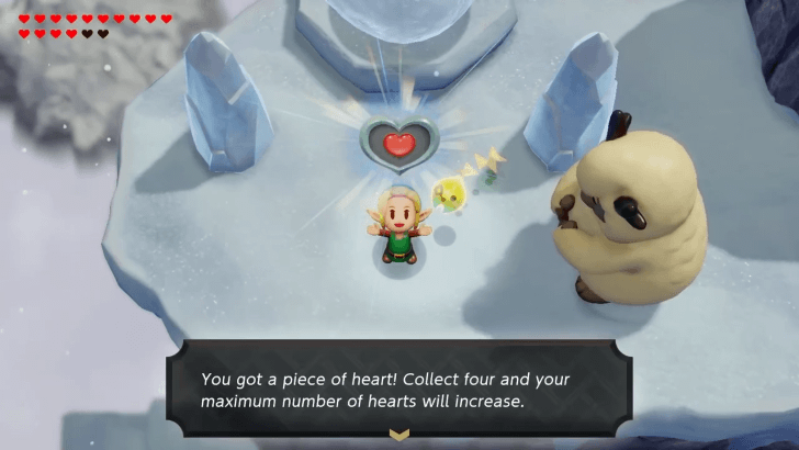 Heart Piece (Snowball Magic) overworld location