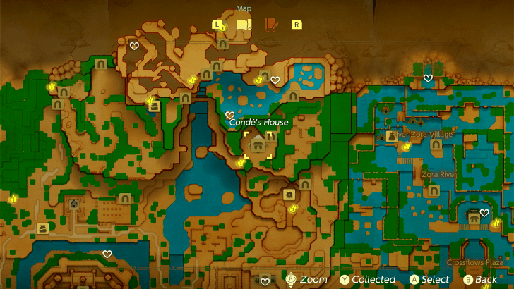 Heart Piece (A Mountainous Mystery) map location