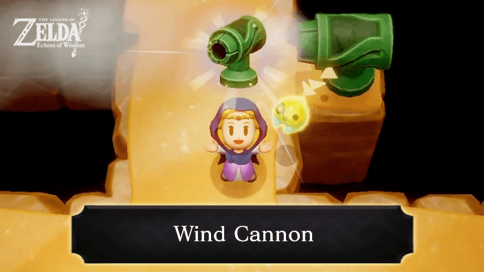 Zelda Echoes of Wisdom - Wind Cannon