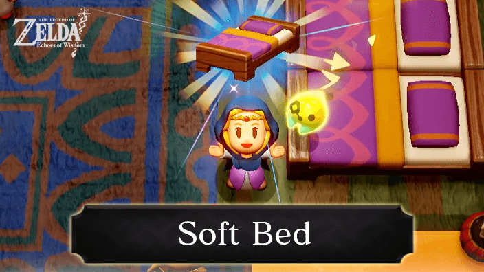 Echoes of Wisdom Soft Bed Echo Location and How to Get