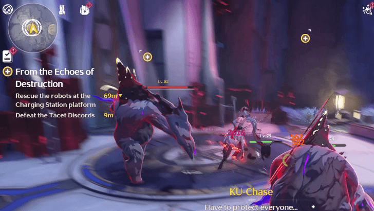 Wuthering Waves - Act 8 - From the Echoes of Destruction Part 2 - TD Charging Station Area 3