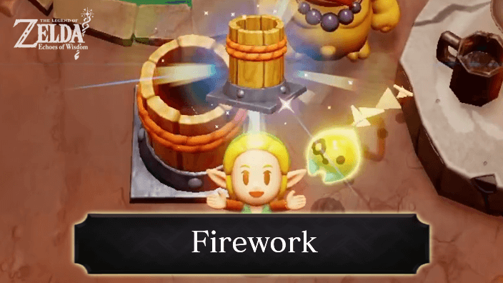 Zelda Echoes of Wisdom Firework Echo Location and How to Get