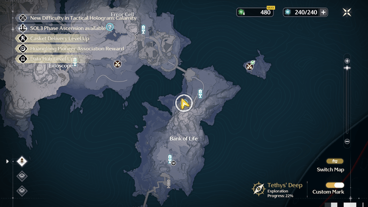 Amidst the Stars - Photo IV Map Location