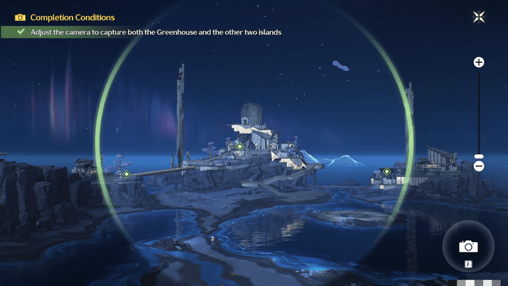 Amidst the Stars - Take a Photo of the Main Complex