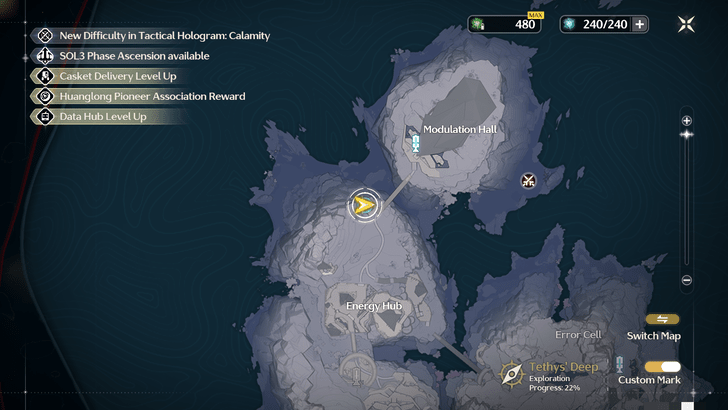 Amidst the Stars - Photo III Map Location