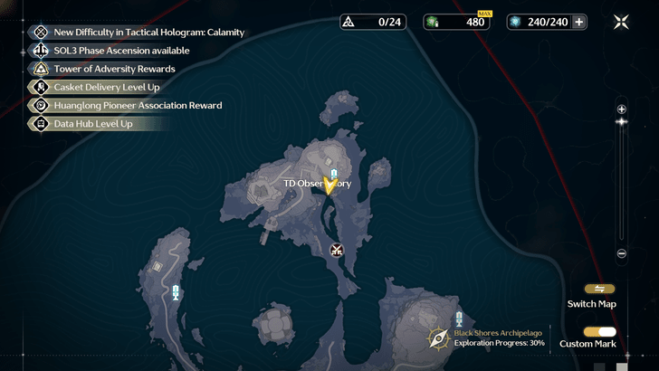 Amidst the Stars - Photo I Map Location