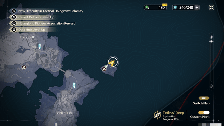 Water-Skiing Challenge in Tethys