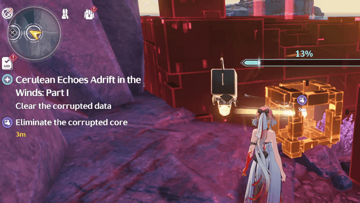 Wuthering Waves - Cerulean Echoes Adrift in the Winds - Eliminate the corrupted core