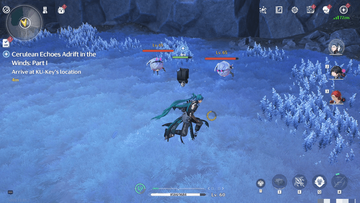 Cerulean Echoes Adrift in the Winds World Location