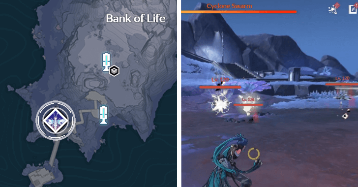 Cyclone Swarm Location