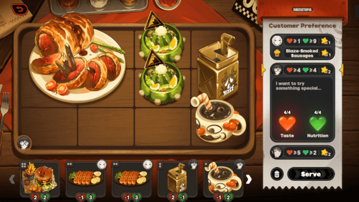 Cheesetopia Meal Combination Stage 15 Customer 2