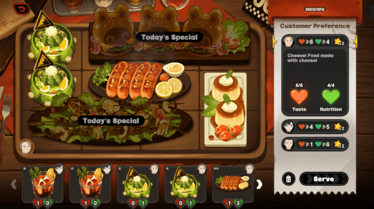 Cheesetopia Meal Combination Stage 17 Customer 1