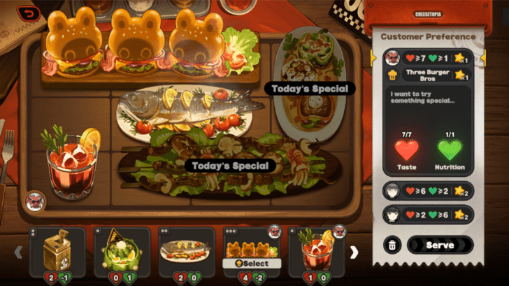 Cheesetopia Meal Combination Stage 17 Customer 1