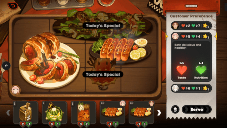 Cheesetopia Meal Combination Stage 14 Customer 2