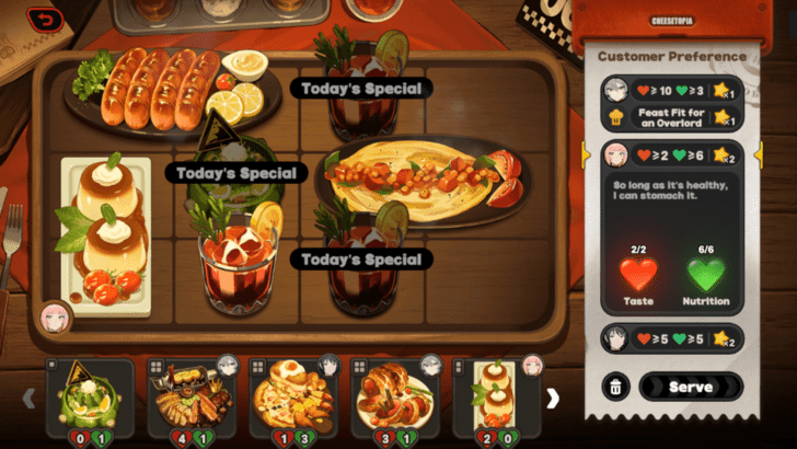 Cheesetopia Meal Combination Stage 17 Customer 2