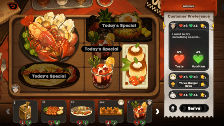 Cheesetopia Meal Combination Stage 16 Customer 1