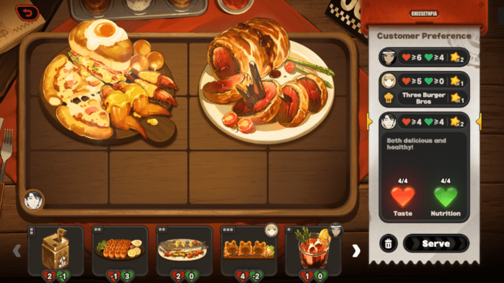 Cheesetopia Meal Combination Stage 16 Customer 3