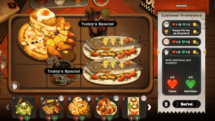 Cheesetopia Meal Combination Stage 17 Customer 3