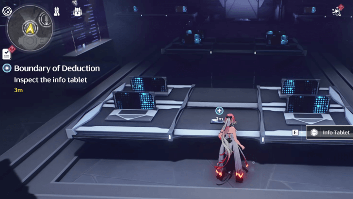 Wuthering Waves - Boundary of Deduction Quest Guide - Inspect info tablet