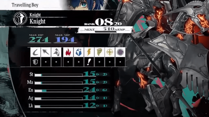 Metaphor ReFantazio - Archetype Stats and Weaknesses