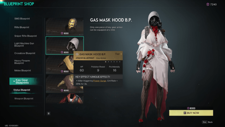 Once Human - Gas Mask Hood