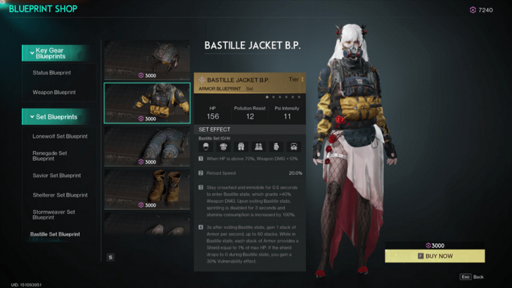 Once Human - Bastille Jacket